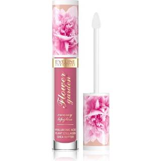 Eveline Cosmetics Flower Garden Cremet læbeglans med hyaluronsyre Skygge 03 Magnolia Charm 4.5 ml - 4,5 ml