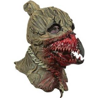 Blutige Krähe in Vogelscheuche Maske
