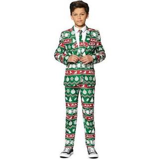 Suitmeister - Boys Christmas Green Nordic M