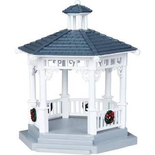 Plastic Gazebo with decorations