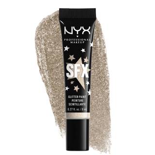 NYX Professional Makeup Halloween Glitter Paint Ansigts- og kropsglimmer Skygge 01 Graveyard Glam 8 ml - 8 ml