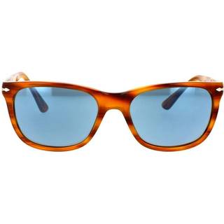 Persol PO3291S 960/56 57 Solbriller Mænd Brun - Striped Brown - 57mm