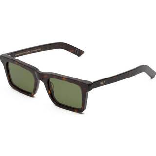 Retrosuperfuture Unisex D9G 1968 3627 Solbriller Plast Havana Grøn Firkantet