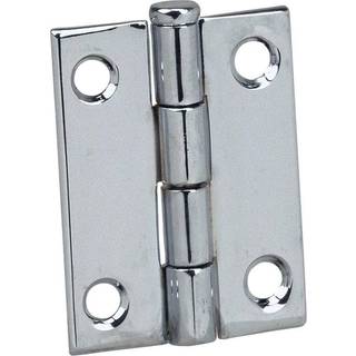 Perko 1293DP9CHR Chrome -Plated Butt Hængsel - 3 """" Åben bredde x 3 """" Pin højde