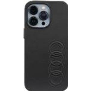 Audi Kunstlæder iPhone 13 Pro / 13 sort hardcase