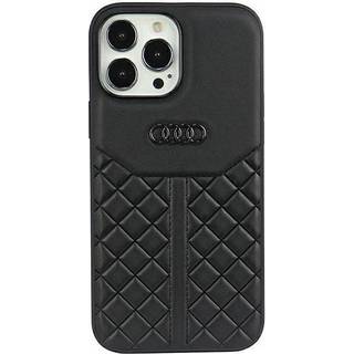 Audi Original Læder iPhone 13 Pro / 13 sort hardcase