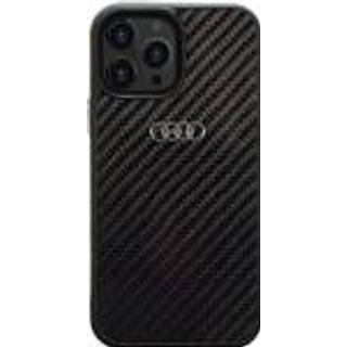 Audi Carbon Fiber iPhone 13 Pro Max sort hardcase