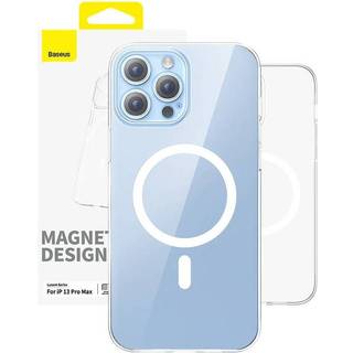 Baseus - Magnetic Phone Case for iP 13 PRO MAX OS Lucent Series Clear