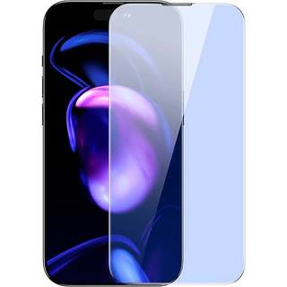 Baseus - Krystalbeskyttelse af Tempereret Glas - 0,3mm - Bluelight og Støvbeskyttelse - 2 stk - til iPhone 14 Pro Max