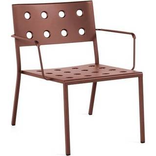 HAY Balcony Lænestol med Armlæn Iron Red