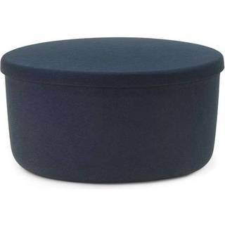 Normann Copenhagen - Hide Storage Puf Large Steel Blue