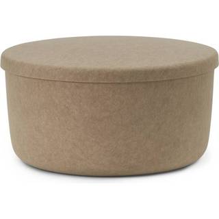 Normann Copenhagen - Hide Storage Puf Large Sand