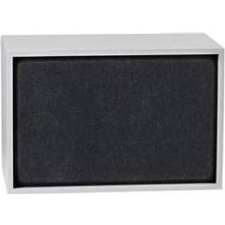 Muuto Stacked Reol System Akustisk Panel Stor Sort Mélange