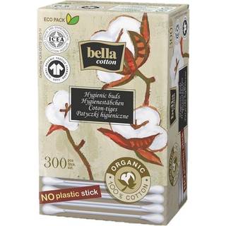 BELLA Cotton BIO based vatpinde 300 stk. - 300 stk.