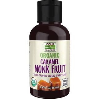 NOW Foods – Økologisk Flydende Monk Fruit Karamel 53 ml
