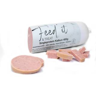 Feed'it - Foderpølse m. Kalkun - 400g