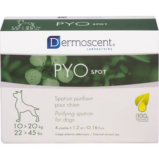 Spot-on Dermoscent PYOspot Hund 10-20 kg 4x1,2 ml