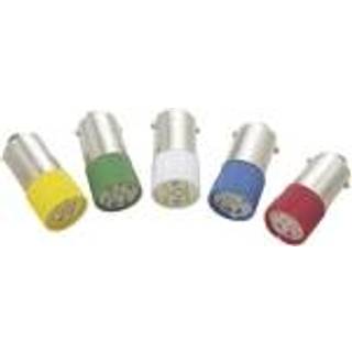 Barthelme LED-signallampe BA9s Hvid 6 V/DC, 6 V/AC 2.2