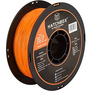 Hatchbox 1,75 mm Orange TPU 3D Printer Filament Shore 95A 1 kg Spool Dimensionel nøjagtighed 0,03 mm 3D-udskrivning Filament