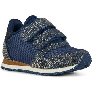 Sandra Pearl Nylon Sneakers, Navy, 24