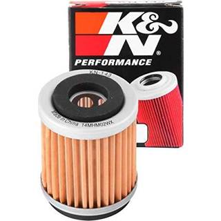 K&N Motorcykeloliefilter: High Performance Premium designet til at blive brugt med syntetiske eller konventionelle olier: Passer til udvalgte Yam