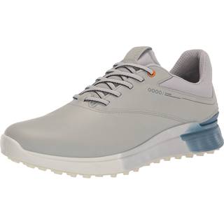 Ecco S-Three (2023) Vandtætte Herre Golfsko Uden Spikes - Concrete/Retro Blue/Concrete - Str. 46 Normal