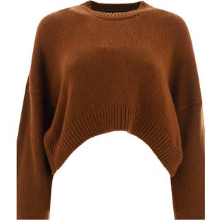 Dolce&Gabbana Guanako and cashmere sweater - brown - XL