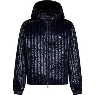 EMPORIO ARMANI Herren Daunenjacke blau unifarben