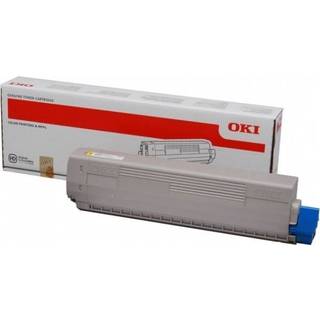 OKI 44844613 Gul Lasertoner, 7.300 sider