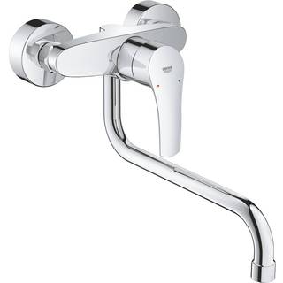 GROHE Eurosmart køkkenarmatur til væg, 276 mm fremspring, krom