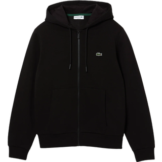 Lacoste Full Zip Hoodie Black