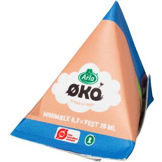 Arla økologisk minimælk 20 ml 100 stk