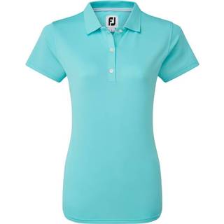 FootJoy Stretch Pique Solid Dame Poloshirt - Hot Pink - Str. L
