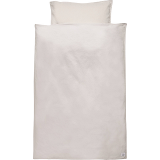 Junior sengetøj 100x140 cm - Sengesæt i gråt junior - 100% Økologisk bomuld - Dozy