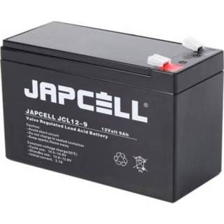 Japcell blybatteri JCL12-9 AGM, 12V/9Ah