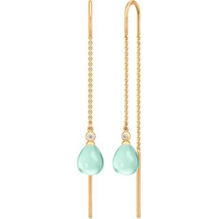 Julie Sandlau Tasha Ametyst Øreringe 22 kt. Forgyldt Sølv HKS704GDAQGATCRCZ - Dame - 925 Sterling Silver