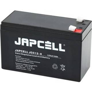 Japcell blybatteri JCC12-8 AGM, 12V/8Ah