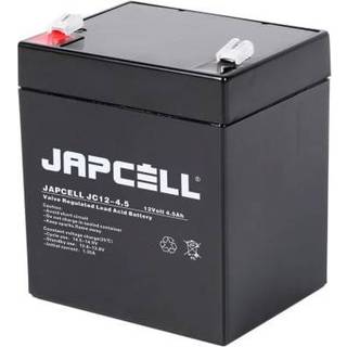 Japcell blybatteri JC12-4.5 AGM, 12V/4,5Ah
