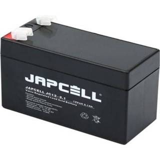Japcell blybatteri JC12-2.1 AGM, 12V/2,1Ah