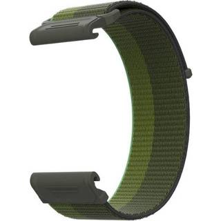 Coros Vertix 2 Nylon Armbånd, M/L - Komfortabelt Sportsur Tilbehør i Grøn til Aktiv Livsstil