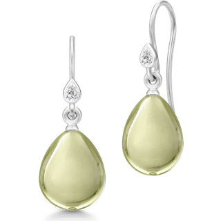 Prima Ballerina Earrings Olive