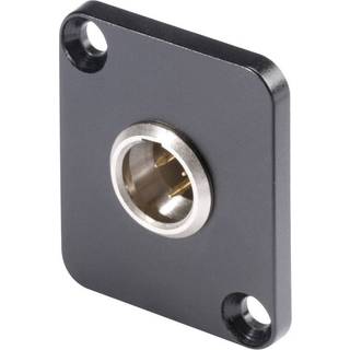 Hicon HI-XMDM5 XLR-stik Flangestik, kontakter lige