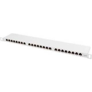 Lanberg PPS6-0024-S - patch panel - 0.5U - 19"