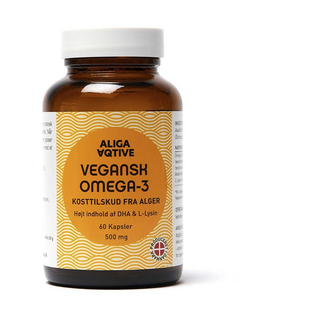 Vegansk Omega-3, softgel - 60 kapsler