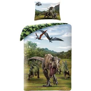Jurassic World 2 Sengetøj - 100 Procent Bomuld