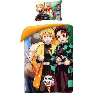 Demon Slayer Sengetøj (model 5) - 100 procent bomuld
