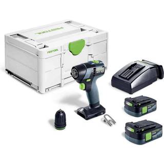Festool Akku bore-/skruemaskine CXS 12 2,5-Set