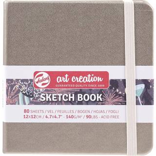 Hardcover Sketchbook - Pink Champagne 12 x 12 cm