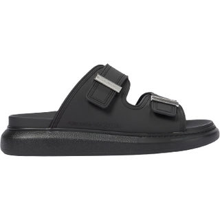 McQueen - Exagerrated-Sole Rubber Slides - Men - Black - EU 40