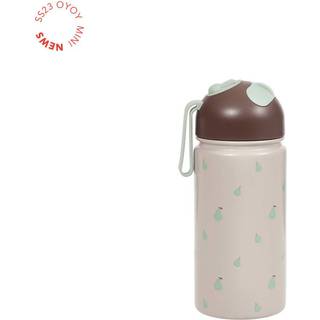 Oyoy Yummy Termoflaske Pear - Drikkeflasker Aluminium Brun - M107386
